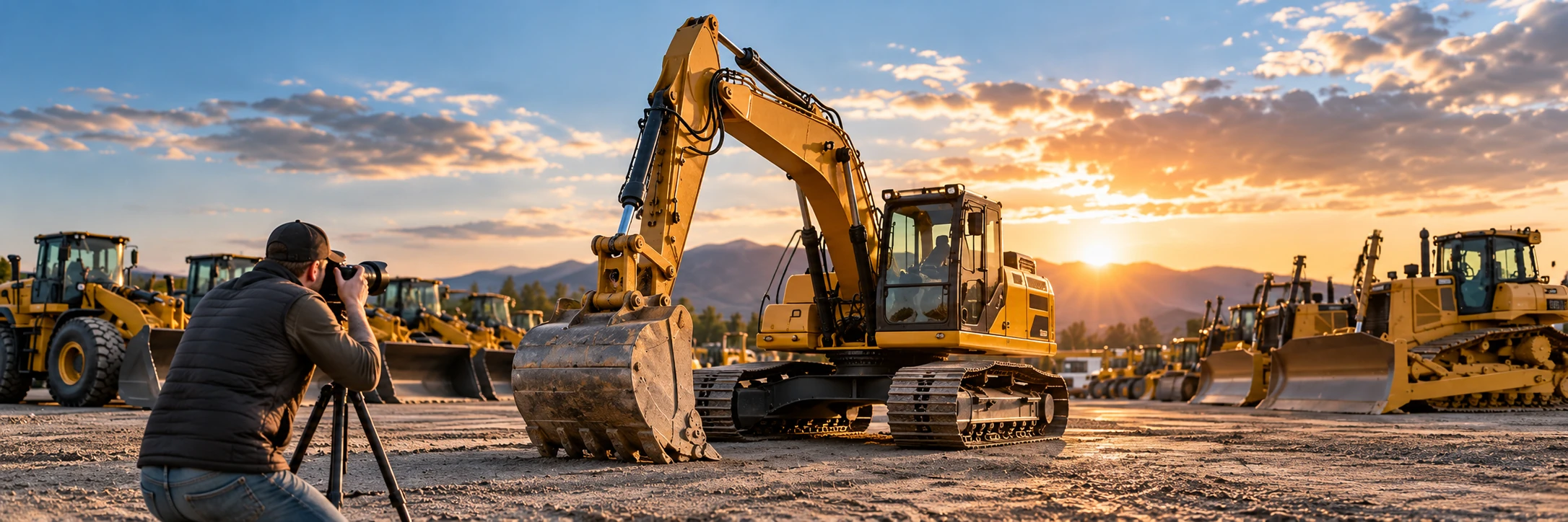 How to Photograph Heavy Equipment for Sale: A Dealer's 20-Shot Listing Guide