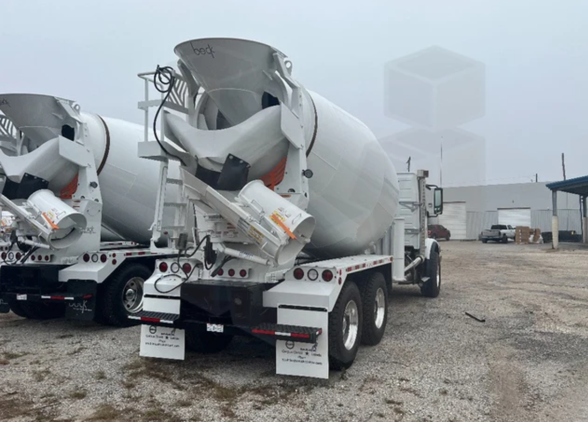 (3) 2023 Volvo Rear Discharge Mixer Trucks - South Texas photo 2